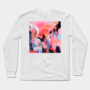 Picasso Style New York City Long Sleeve T-Shirt